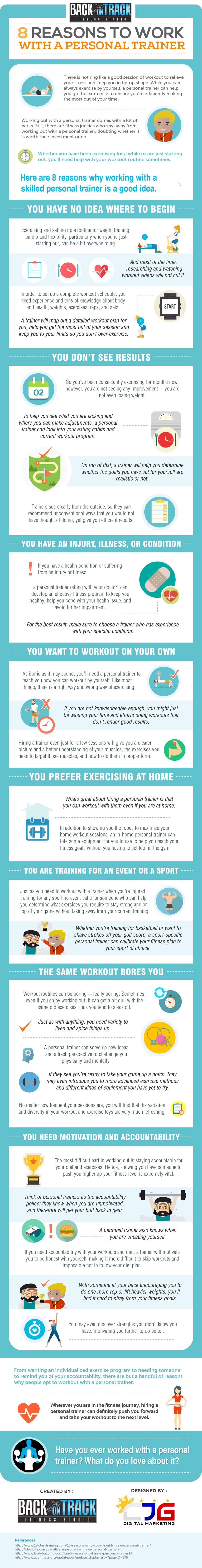 8 Reasons to Work With a Personal Trainer by Back On Track Fitness