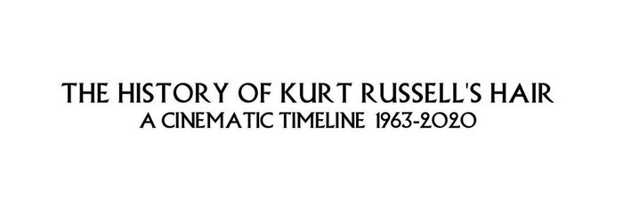 The History of Kurt Russell's Hair - A Cinematic Timeline