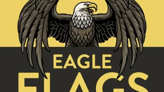 Flags With Eagles