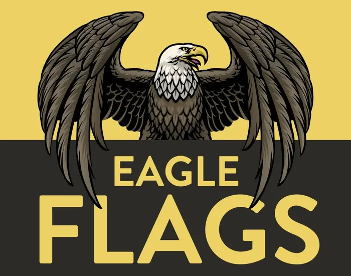 Flags With Eagles